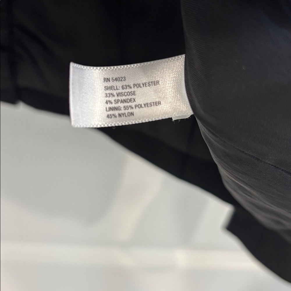 NWOT Gap Black Double Pocket Classic Women's Stretch Blazer Size 2 - Picture 5 of 6